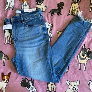 Loft High Waisted Skinny Jeans